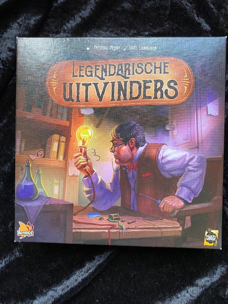 Legendarische uitvinders, Een of twee spelers, Ophalen of Verzenden, Zo goed als nieuw, White Goblin Games