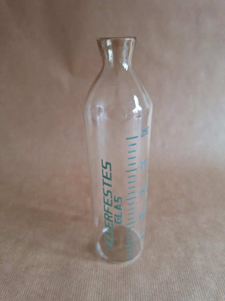 Vintage Glazen Jena fles voor Baby's, Ophalen of Verzenden