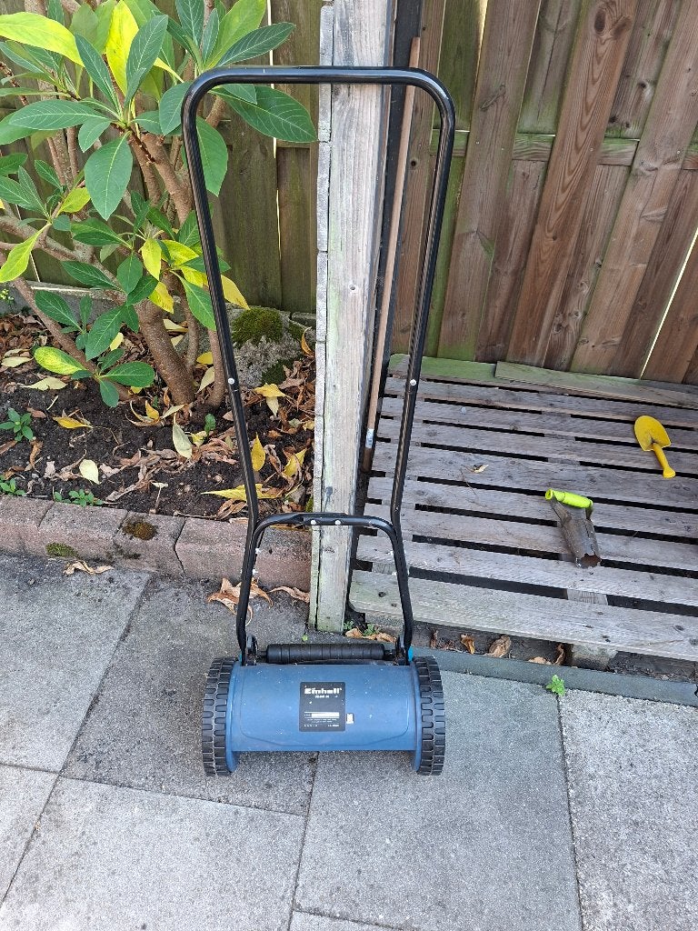 Einhell handgrasmaaier als nieuw., Ophalen, Handgrasmaaier, Minder dan 30 cm, Einhell