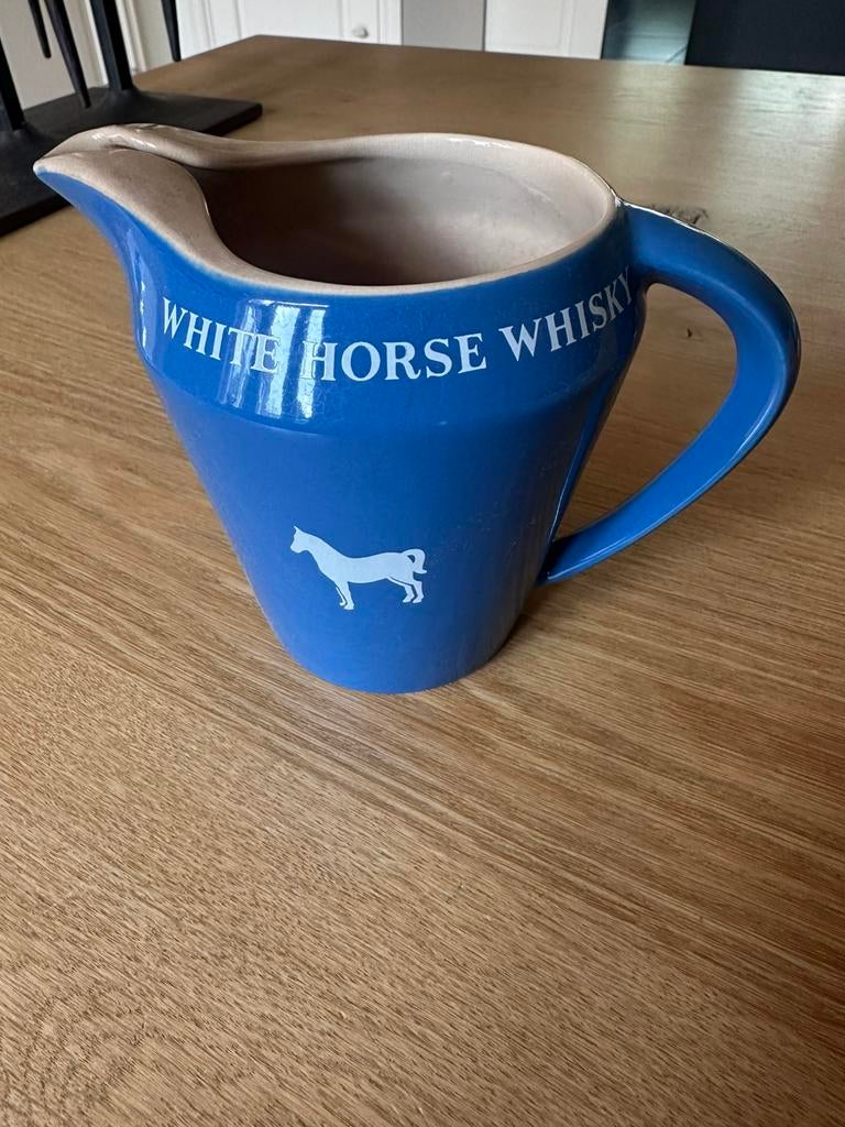 White horse whisky kan, Ophalen of Verzenden, Gebruikt, Gebruiksvoorwerp