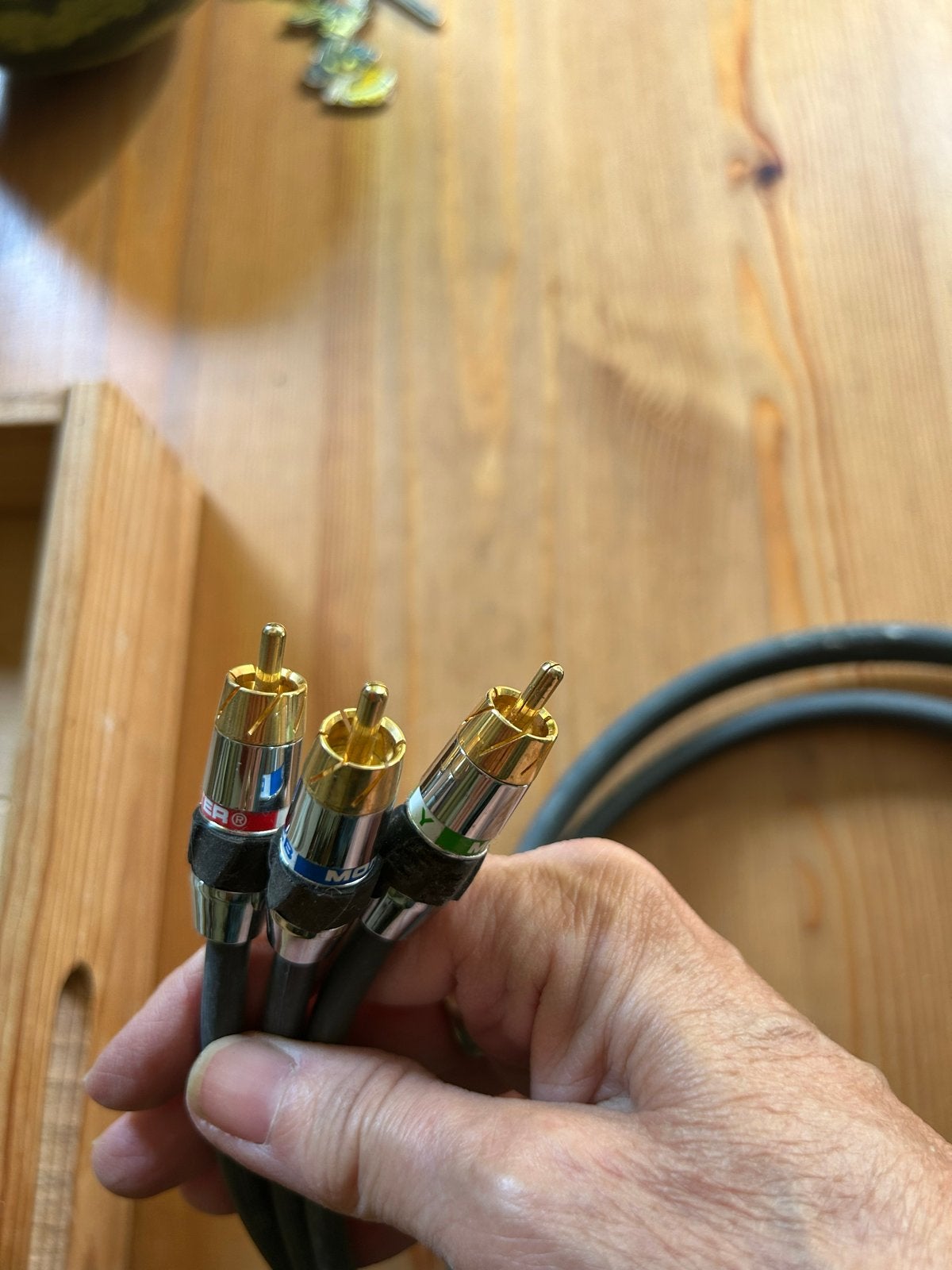 Monster Cable Component Video Kabel - Hoge Kwaliteit, Audio, Tv en Foto, Ophalen of Verzenden, Gebruikt, 2 tot 5 meter, Componentkabel