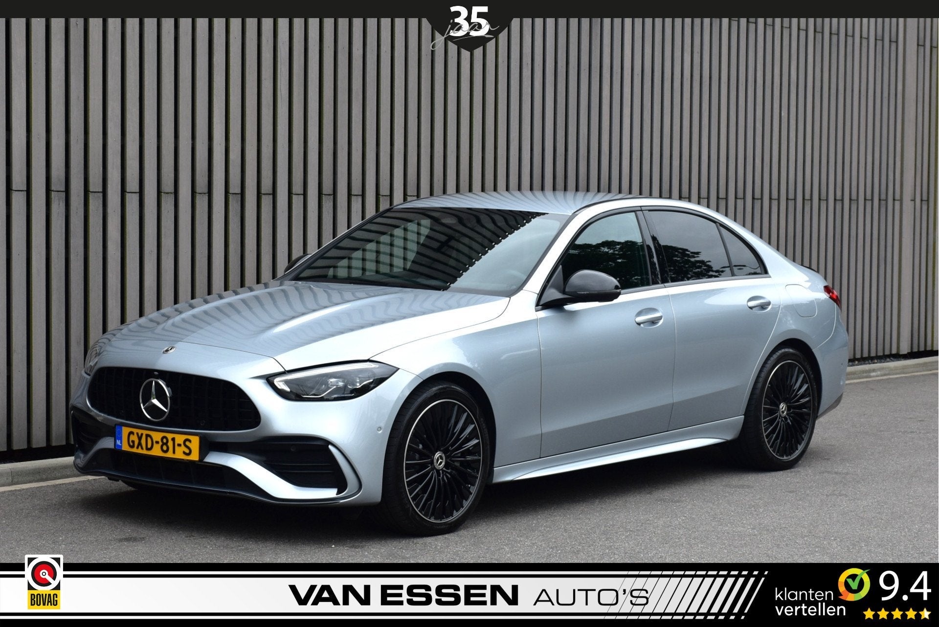 Mercedes-Benz C-Klasse 300 e 4MATIC AMG Line Navi Carbon Sfe, Automaat, Euro 6, 4 cilinders, Automatische klimaatregeling