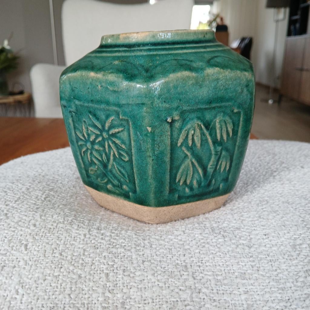 Gemberpot  H 13cm, Ophalen of Verzenden