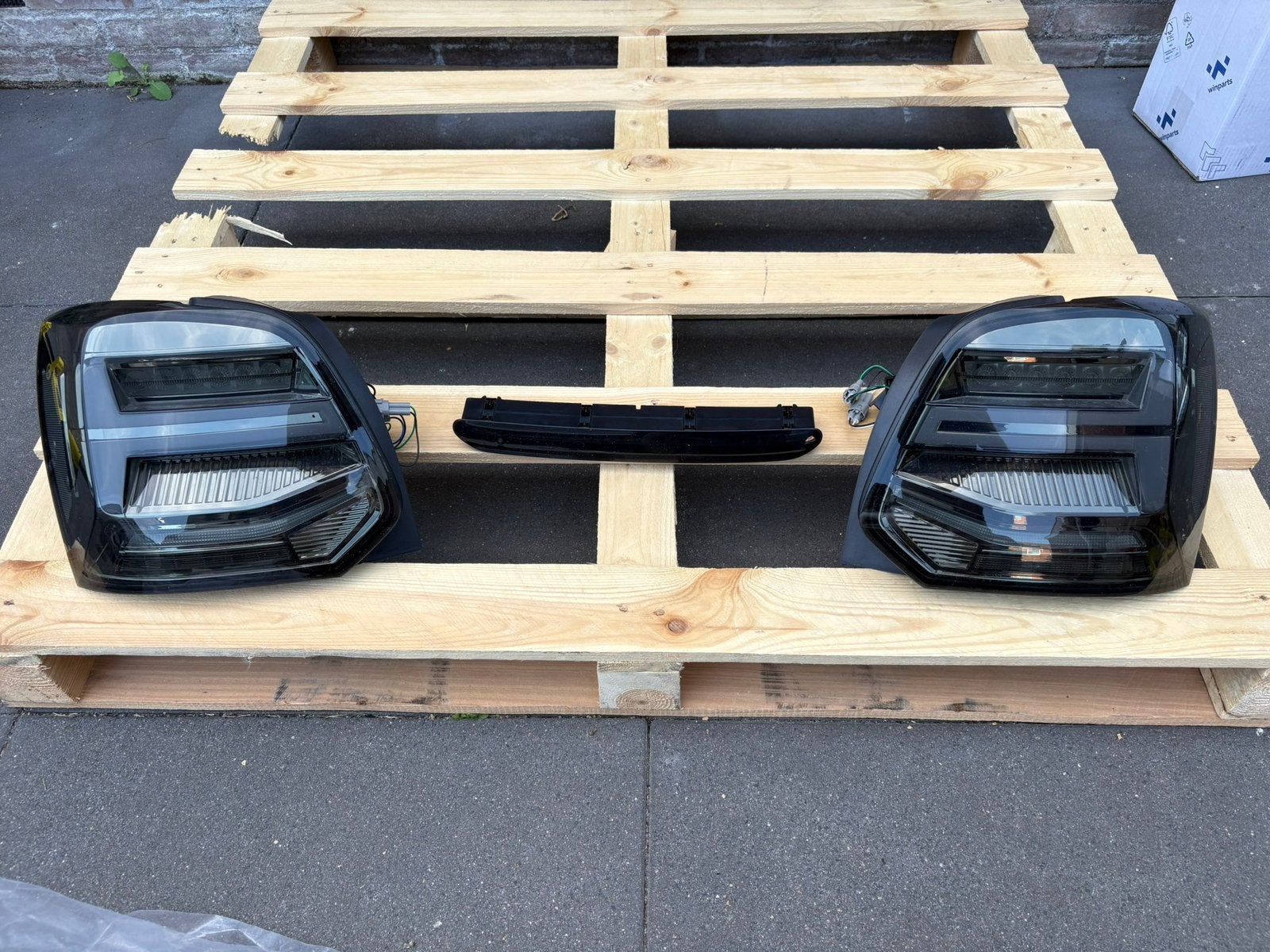 VLAND Smoked Achterlichten VW Polo 6R/6C Incl. 3e Remlicht, Ophalen, Nieuw, Volkswagen