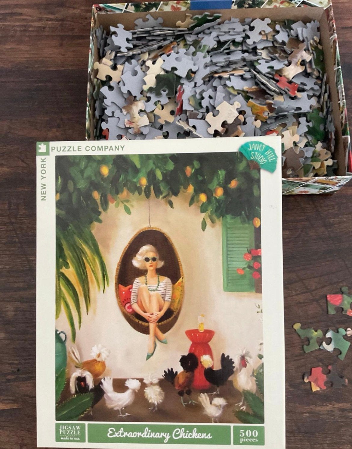 Legpuzzels 5 stuks 500 en 1000 stukjes (ook los te koop), Ophalen, 500 t/m 1500 stukjes, Zo goed als nieuw