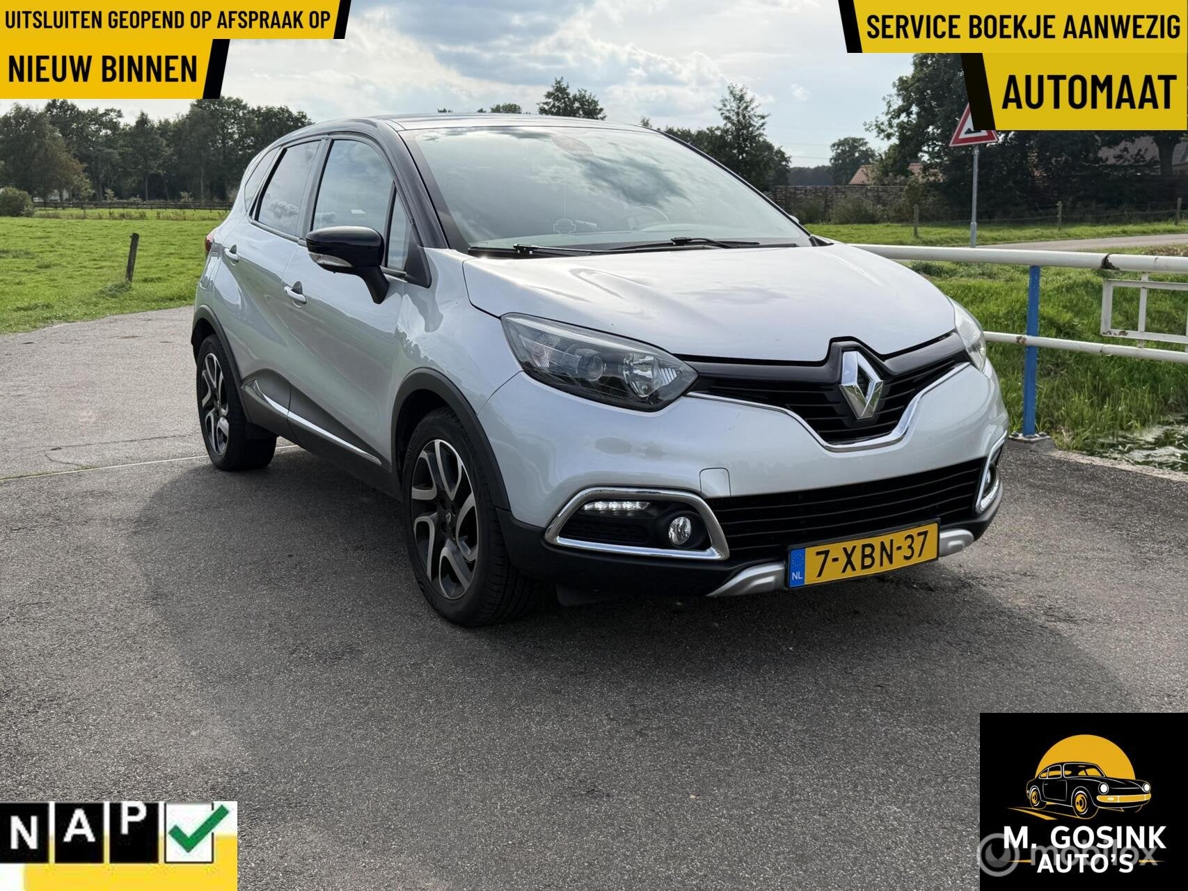 Renault Captur 1.2 TCe Dynamique Camera Pdc Cruis Clima Aut, Euro 5, 4 cilinders, Automatische klimaatregeling, Origineel Nederlands