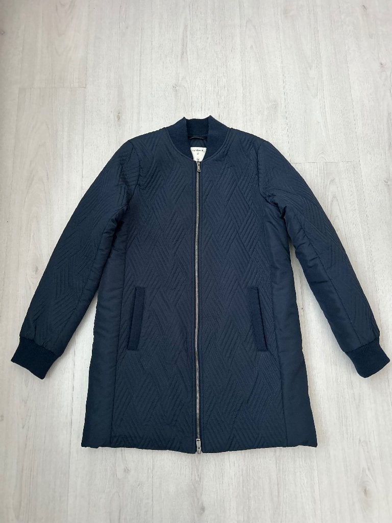 Mt 38 sandwich winterjas teddy gewatteerde jas nieuw parka, Kleding | Dames, Maat 38/40 (M), Blauw, Nieuw, Ophalen of Verzenden