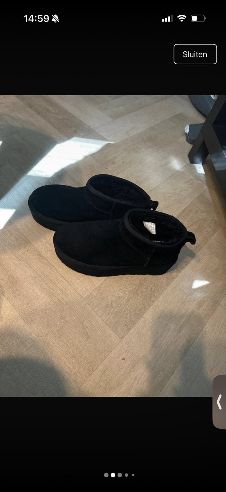 Ugg platform maat 41, Kleding | Dames, Schoenen, Ophalen of Verzenden, Zo goed als nieuw