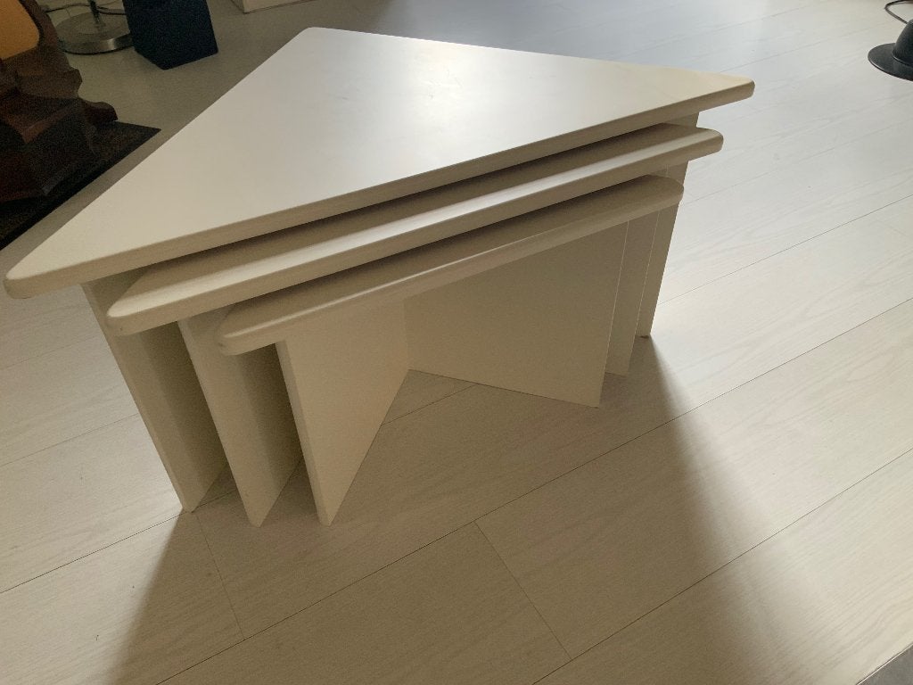 Bijzettafel set, Ophalen, Minder dan 45 cm, 55 tot 75 cm, Zo goed als nieuw