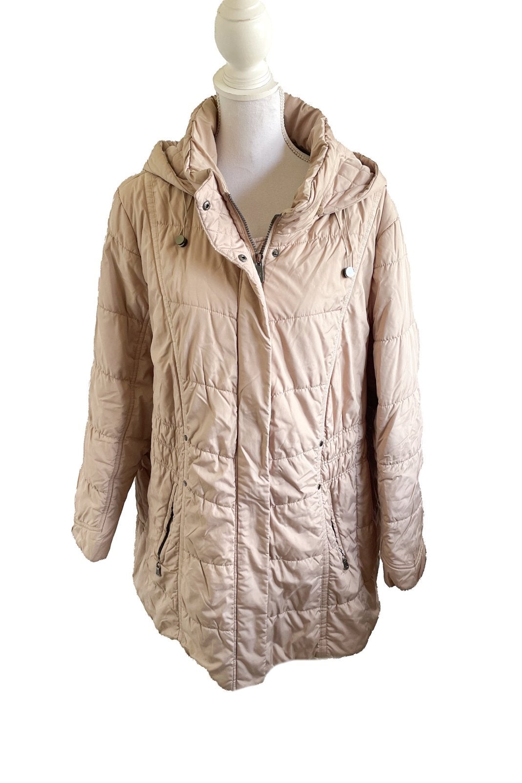 Mooie jas van Samoon 50/52, Service@gerryweber.com, GERRY WEBER International GmbH, Beige, Ophalen of Verzenden