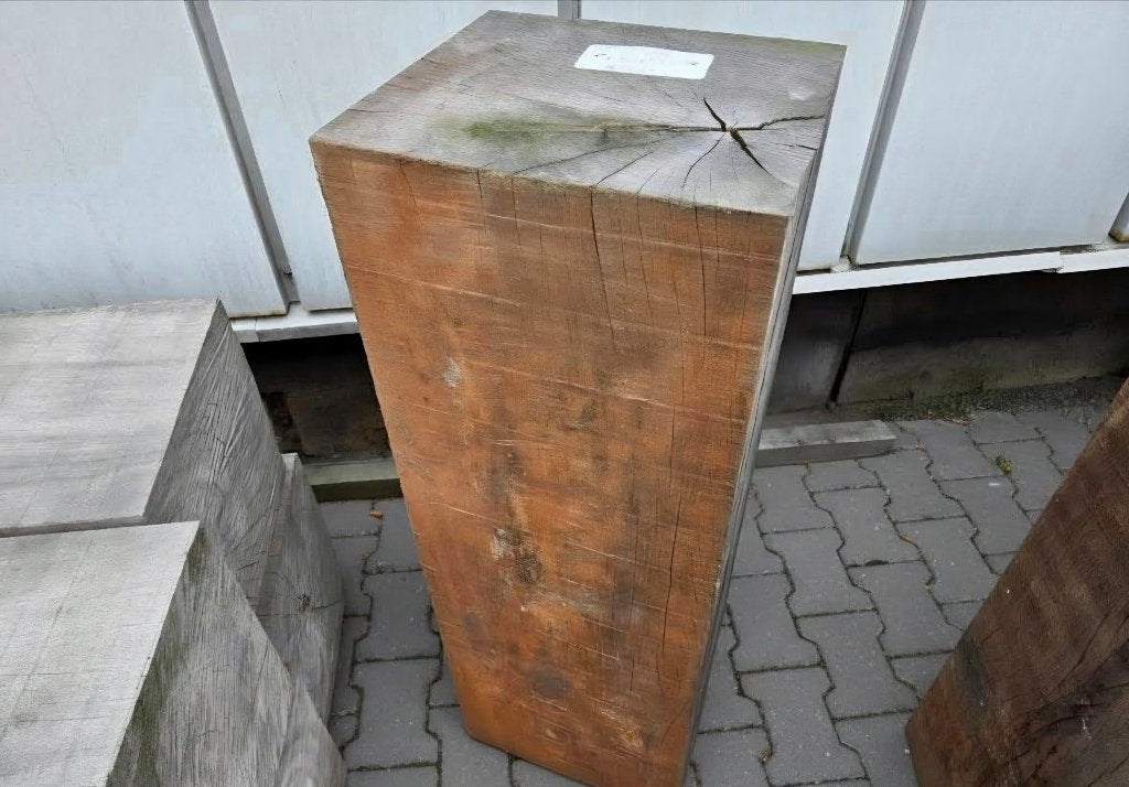 Azobé meerpalen 36x33 cm, 1.05 m lang, Ophalen, Palen, Nieuw, Hardhout