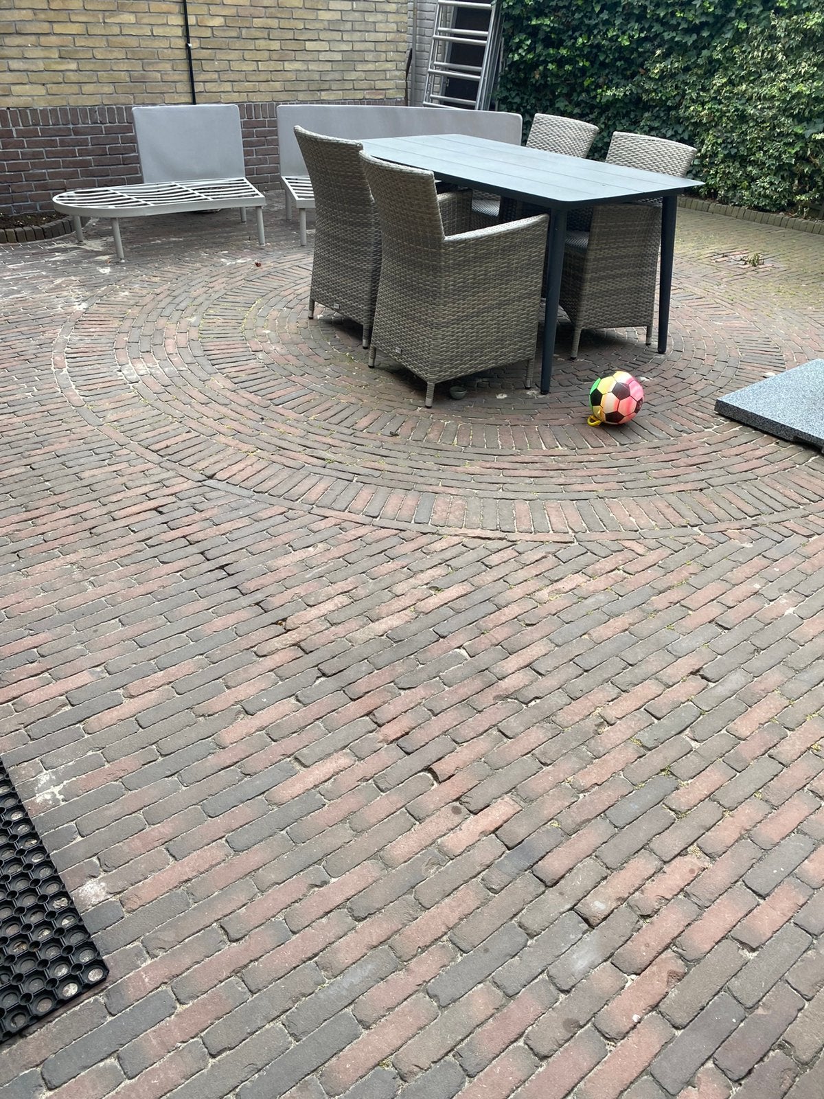 45 m2 gebakken klinkers, Ophalen, Zo goed als nieuw, Klinkers