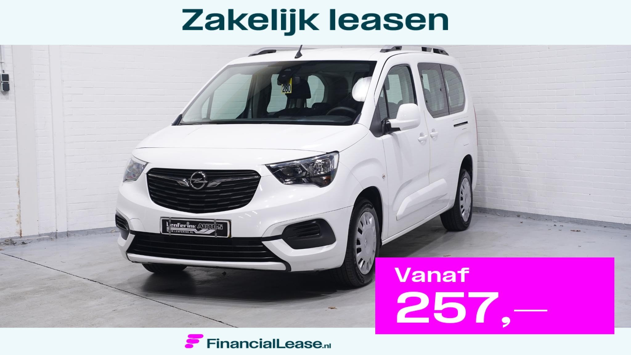 Opel Combo Tour 1.2 Turbo L2H1 Edition 7p. 1e Eigenaar NAP 2, Voorwielaandrijving, Stof, Gebruikt, 7 stoelen