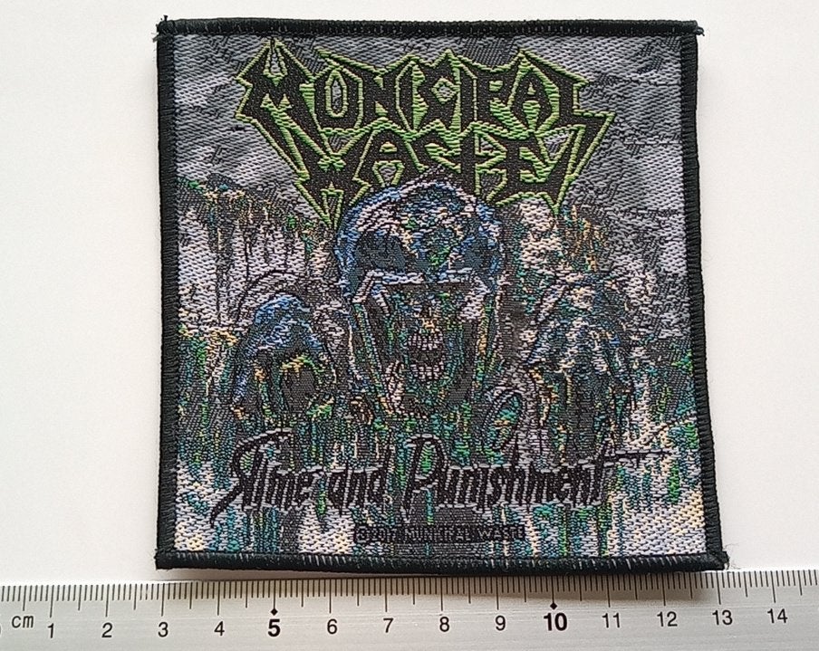 Municipal Waste slime and punishment patch m232 metal, Ophalen of Verzenden, Nieuw, Kleding