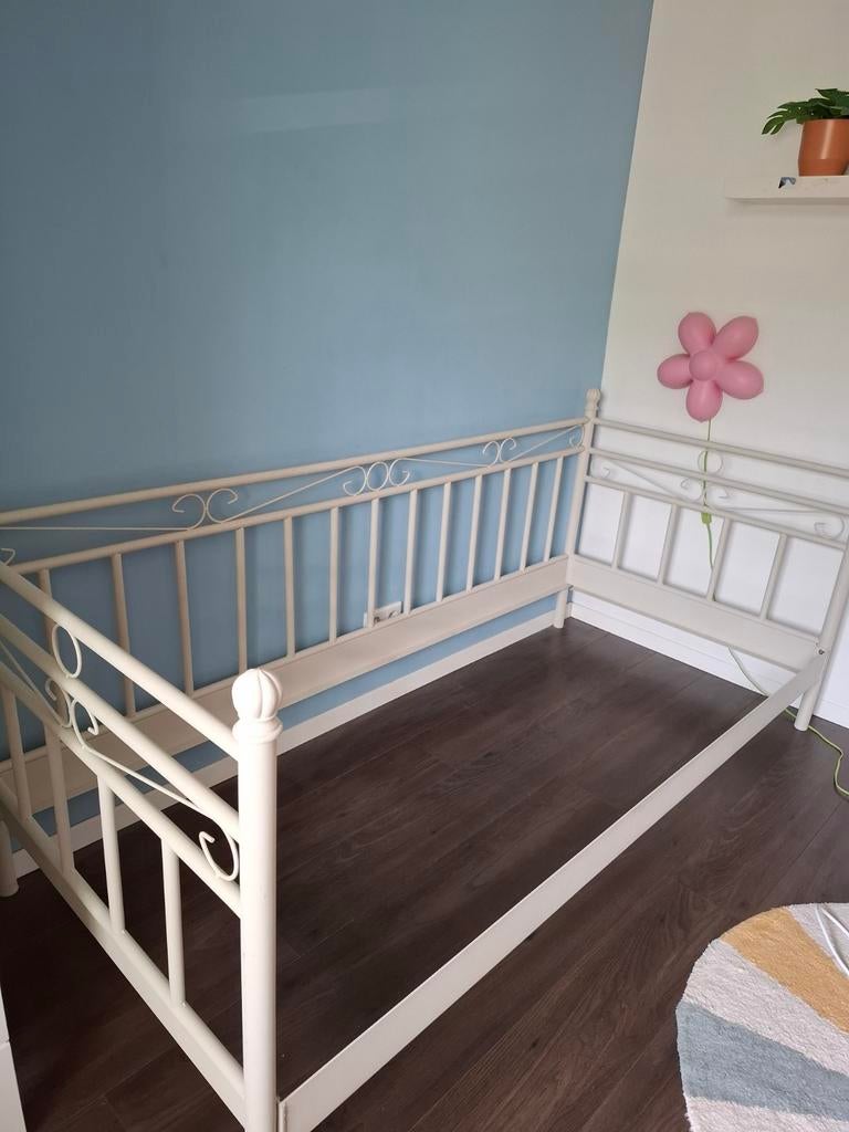 Bed, Ophalen, 85 tot 100 cm, Gebruikt, Lattenbodem