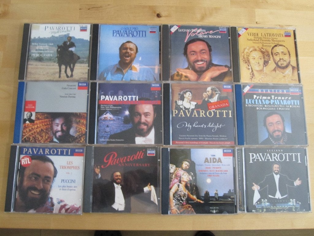 Pavarotti (decca) cd's €1,50 per stuk., Ophalen of Verzenden, Classicisme, Zo goed als nieuw, Opera of Operette