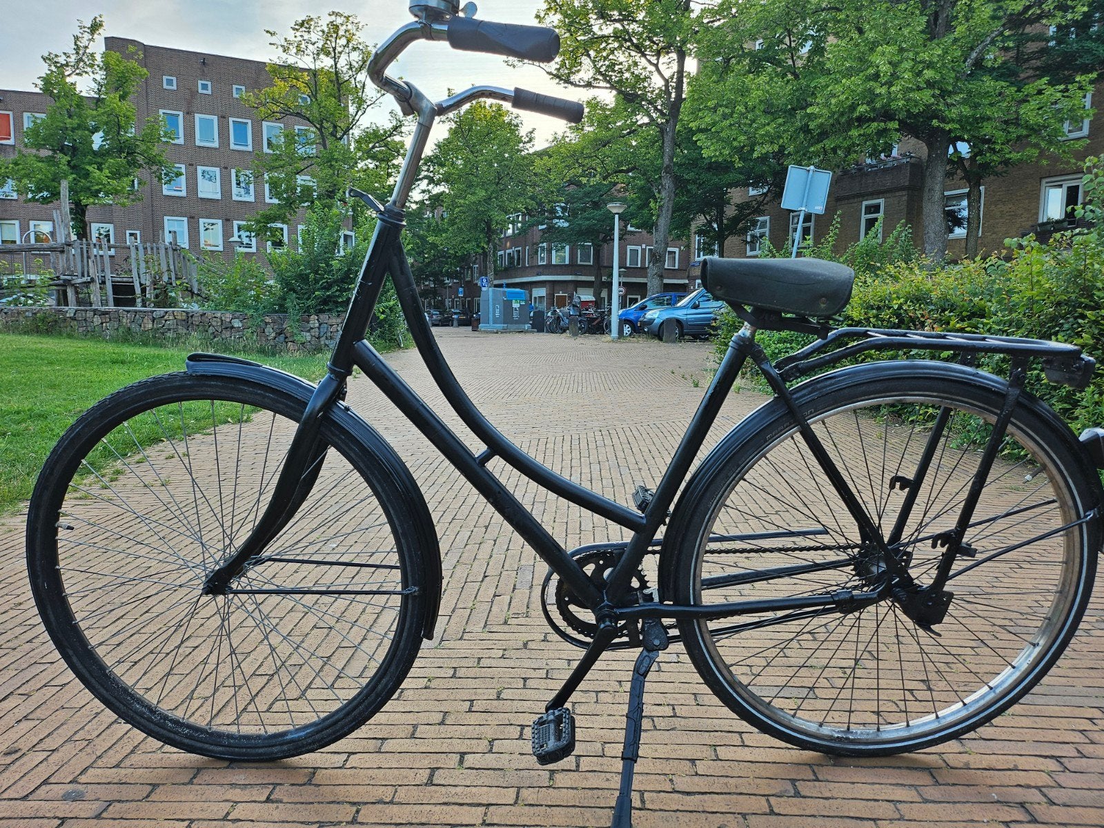 Stad omafiets 28inch, Fietsen en Brommers, Fietsen | Dames | Omafietsen, 53 tot 56 cm, Ophalen of Verzenden, Zo goed als nieuw