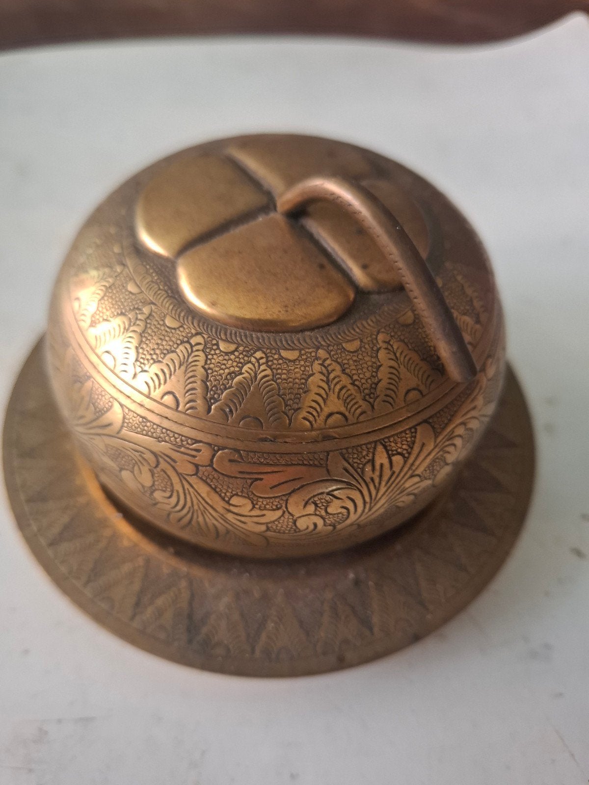 koperen appel, Antiek en Kunst, Antiek | Koper en Brons, Ophalen of Verzenden