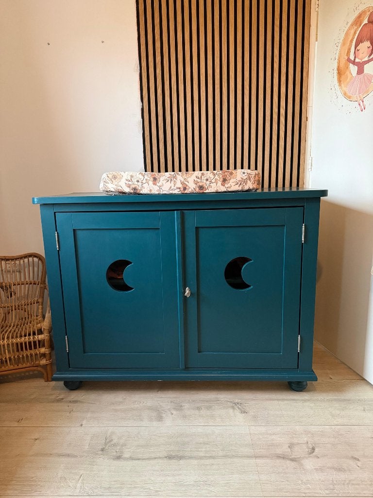 Prachtige massief houten commode, Ophalen, 50 tot 70 cm, 100 cm of meer, Zo goed als nieuw