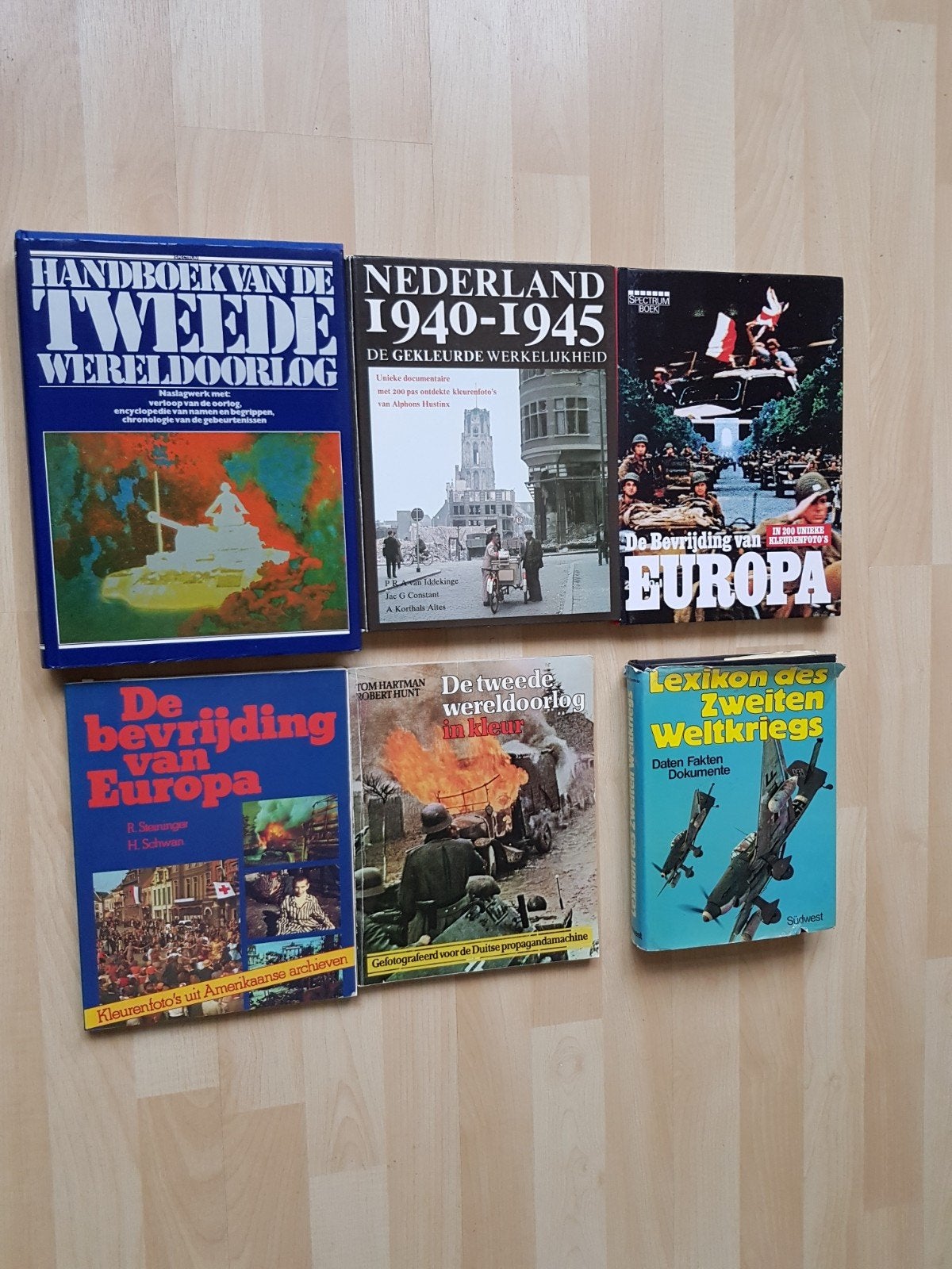 6 boeken over de 2e wereldoorlog, Verzenden, Tweede Wereldoorlog, Zo goed als nieuw