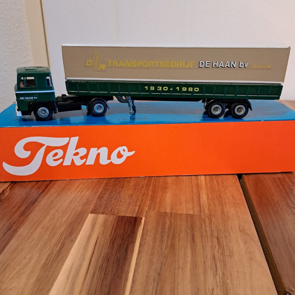 SCANIA,S 141 O.A. DE HAAN ZAANDAM JUBILEUM CBN /FREDERIKS., Verzenden, Zo goed als nieuw, Bus of Vrachtwagen, Tekno