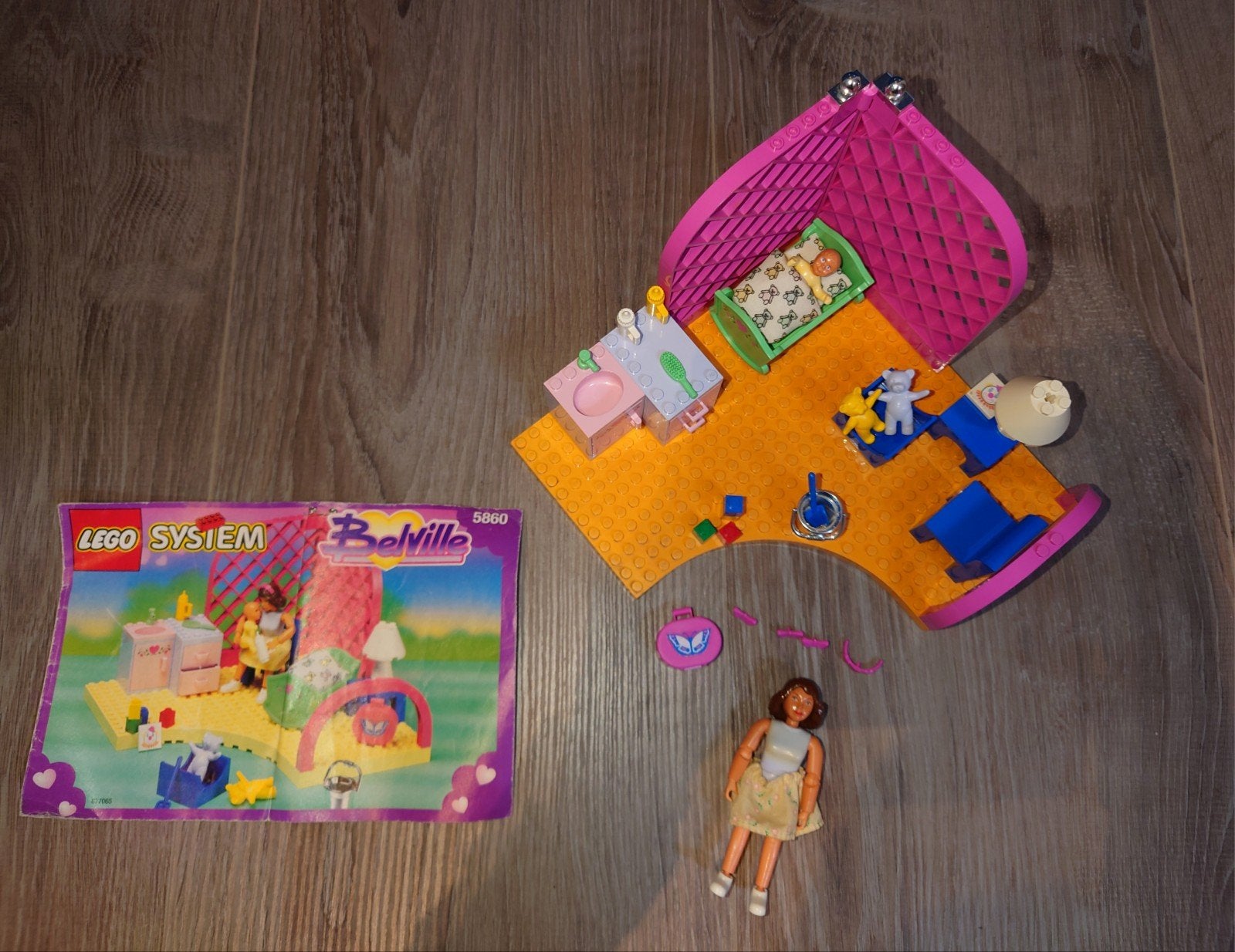 Meisjes Lego Belville set 5860 Babysitter Love 'N' Lullabies, Ophalen of Verzenden, Complete set