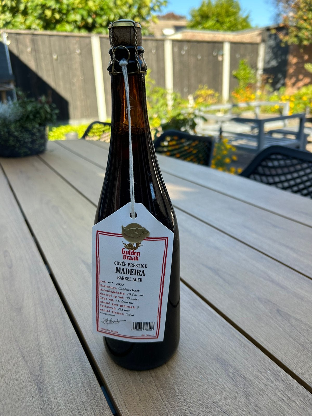 Gulden draak Barrel Aged Madeira 2022, Verzamelen, Ophalen of Verzenden, Nieuw, Flesje(s), Overige merken