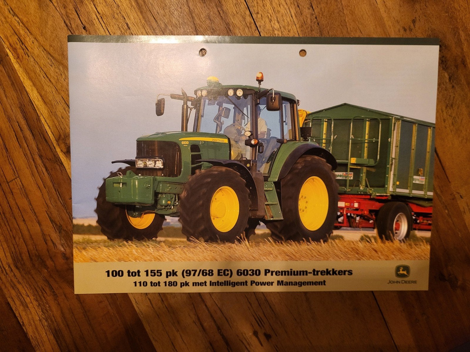 tractor folder John Deere 6030 Premium trekkers, Ophalen of Verzenden, Zo goed als nieuw