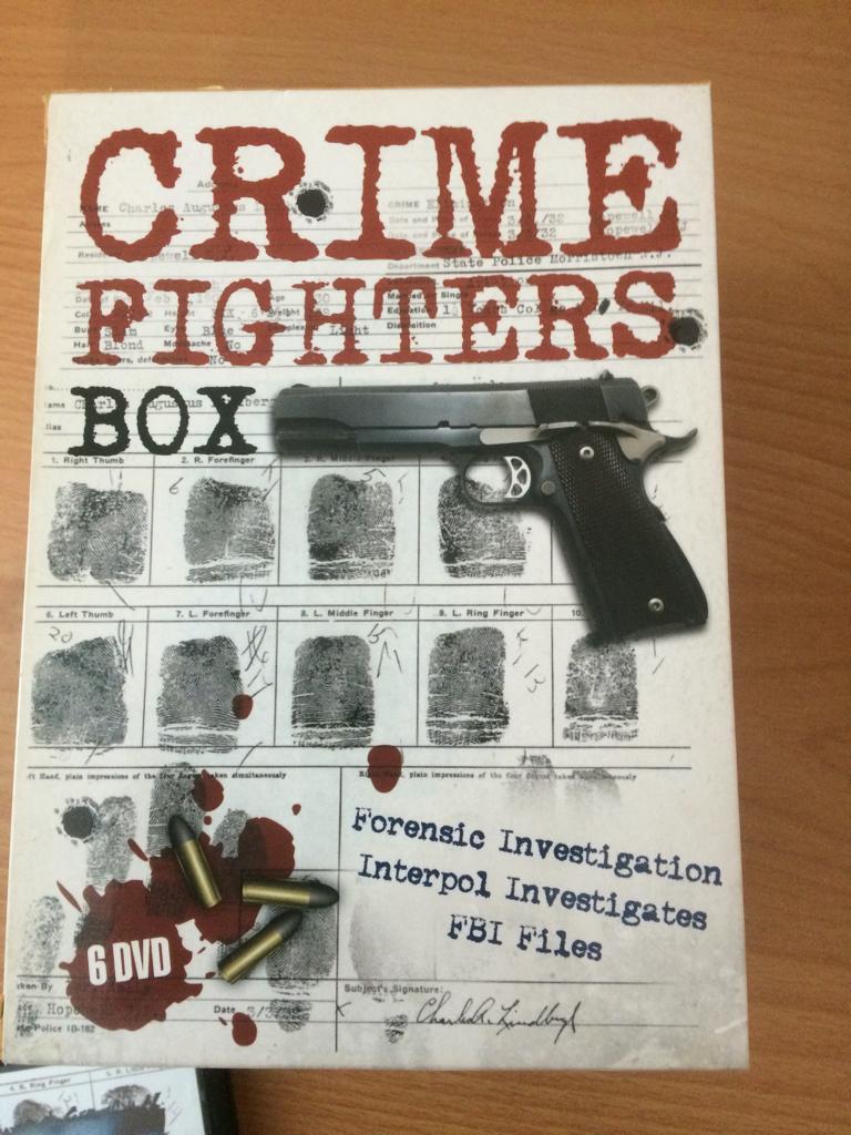 DVD Box Crime Fighters 6 dvd's, Maffia en Misdaad, Gebruikt, Vanaf 16 jaar, Boxset