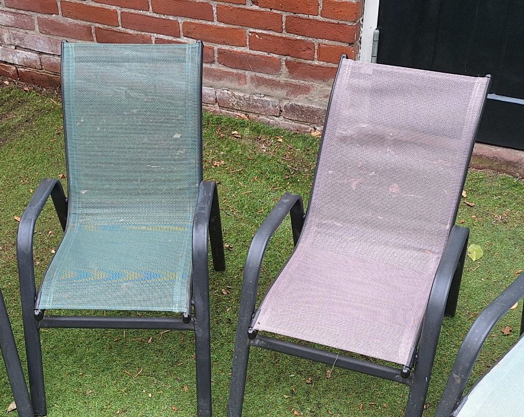 Tuinstoel voor kinderen (2 - 6 jaar), Ophalen, Zo goed als nieuw, Aluminium, Stapelbaar