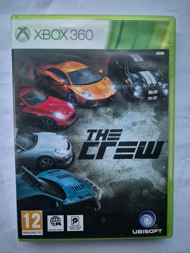 the CREW, Gebruikt, 1 speler, Racen en Vliegen, Ophalen of Verzenden
