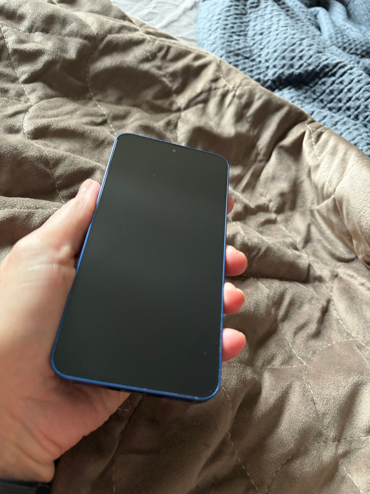 Samsung S25 Blauw - Zo goed als nieuw 11 mnd oud, Overige modellen, Blauw, Touchscreen, Ophalen of Verzenden
