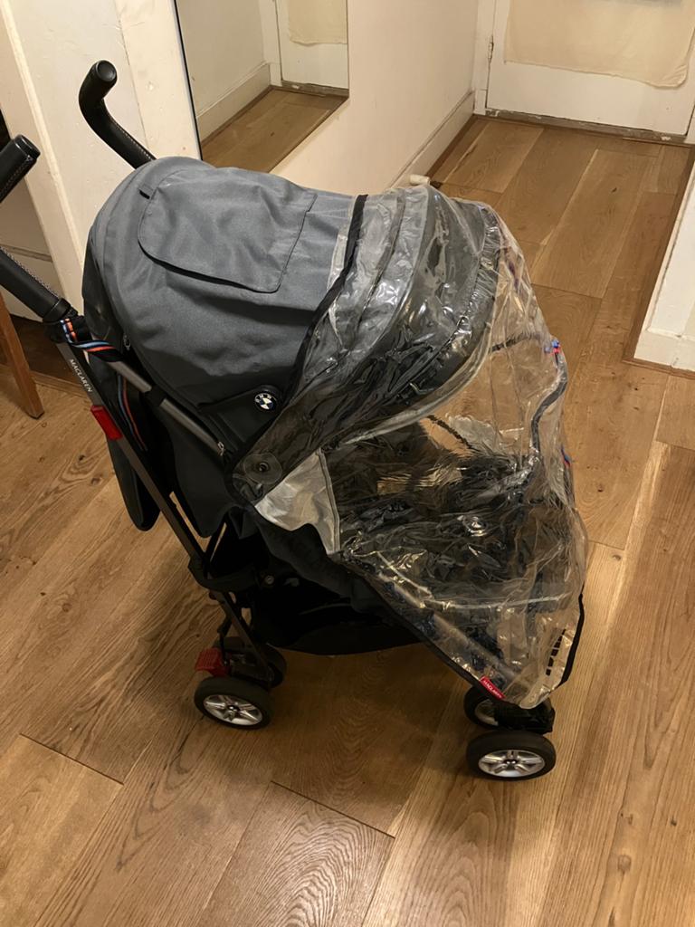 Mclaren BMW Buggy kinderwagen, Kinderen en Baby's, Buggy's, Ophalen, Gebruikt, Maclaren
