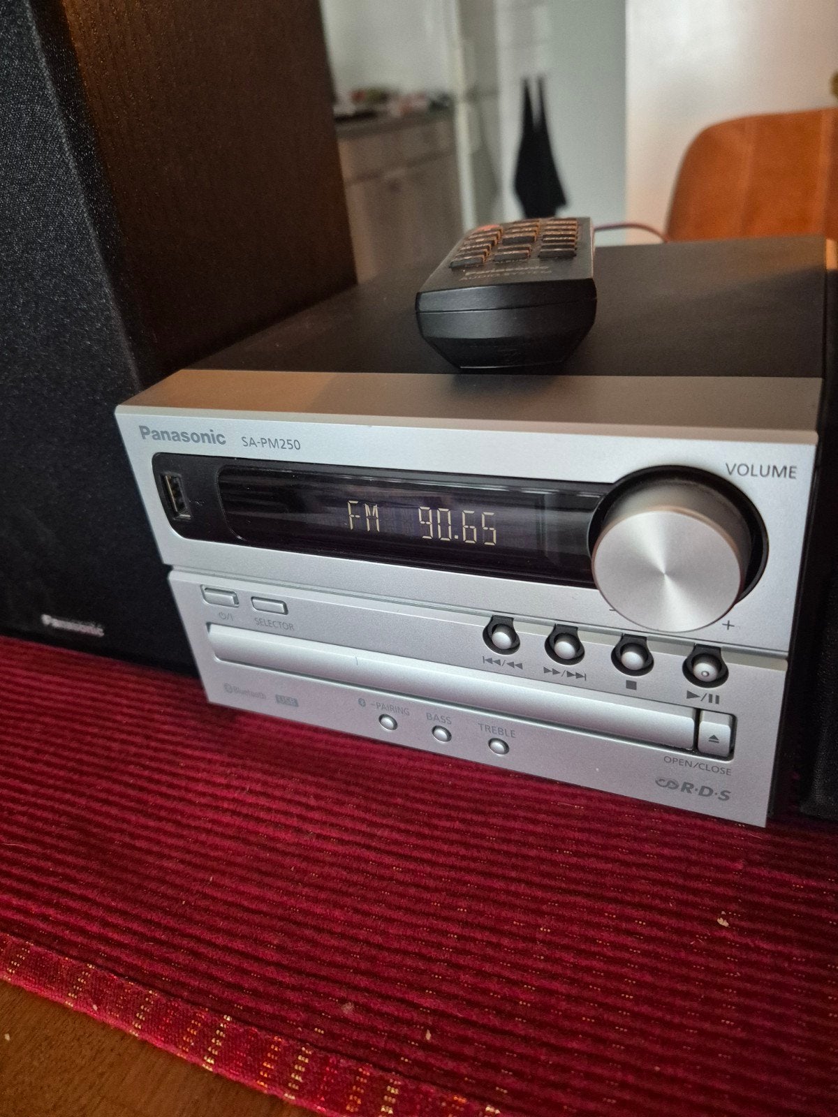 Panasonic mini stereo sa-pm250, Audio, Tv en Foto, Stereo-sets, Ophalen of Verzenden, Overige merken