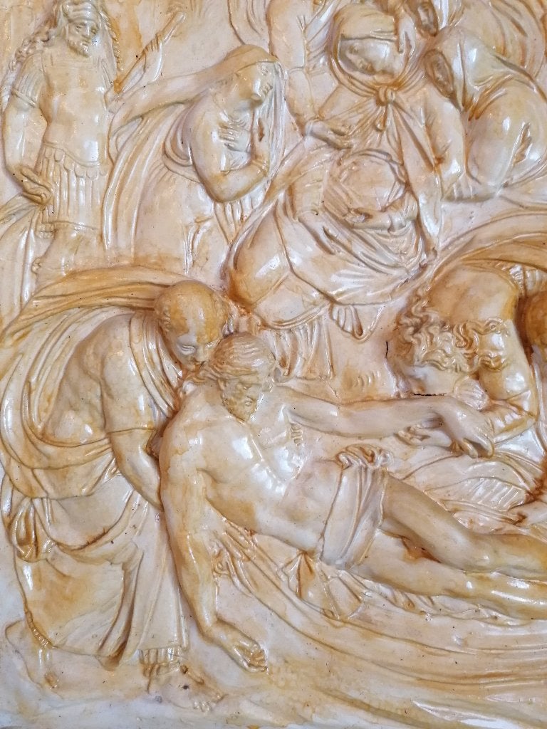 antiek relief stucco gugliemo della porta, Antiek en Kunst, Antiek | Religie, Ophalen