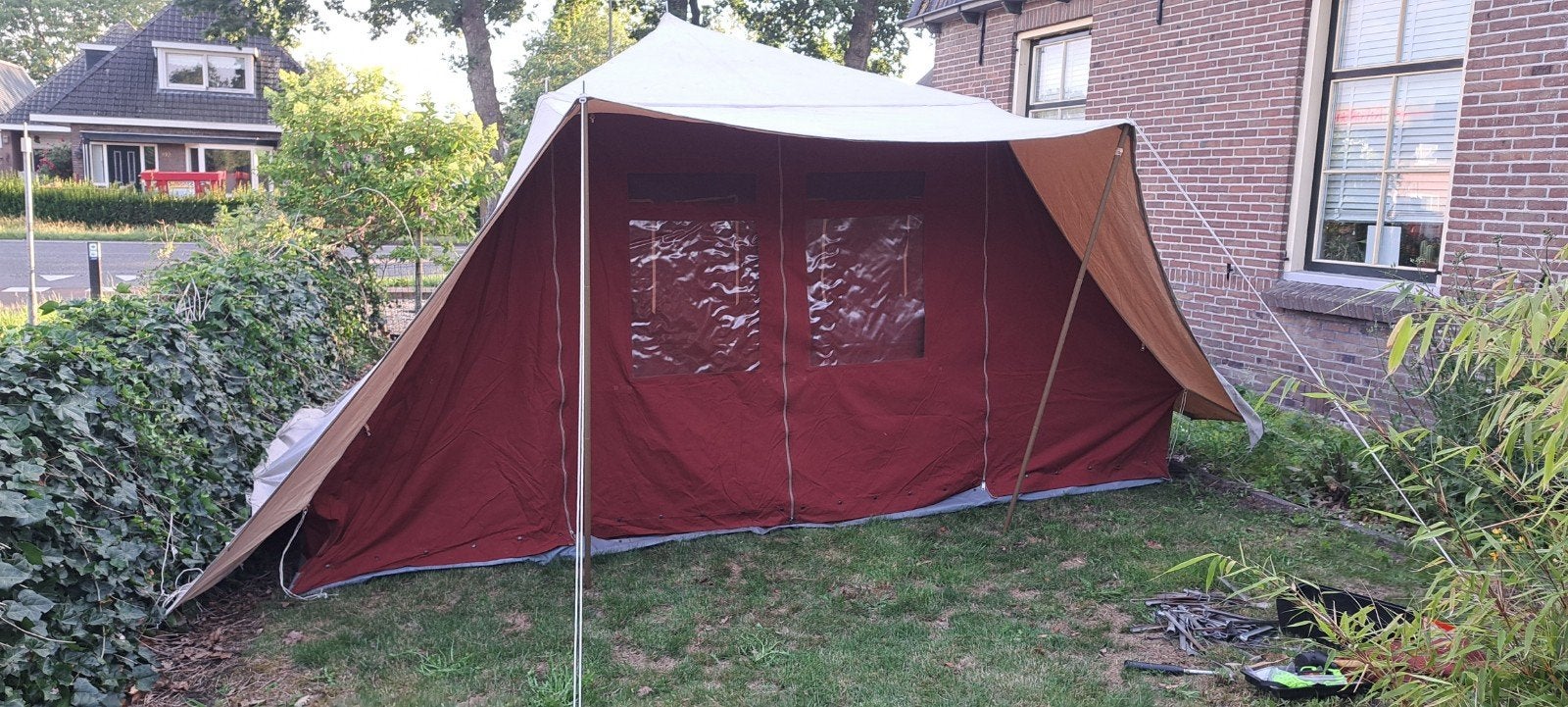 Grote De Waard Albatros tent - Ideaal voor gezinnen, Ophalen, Gebruikt