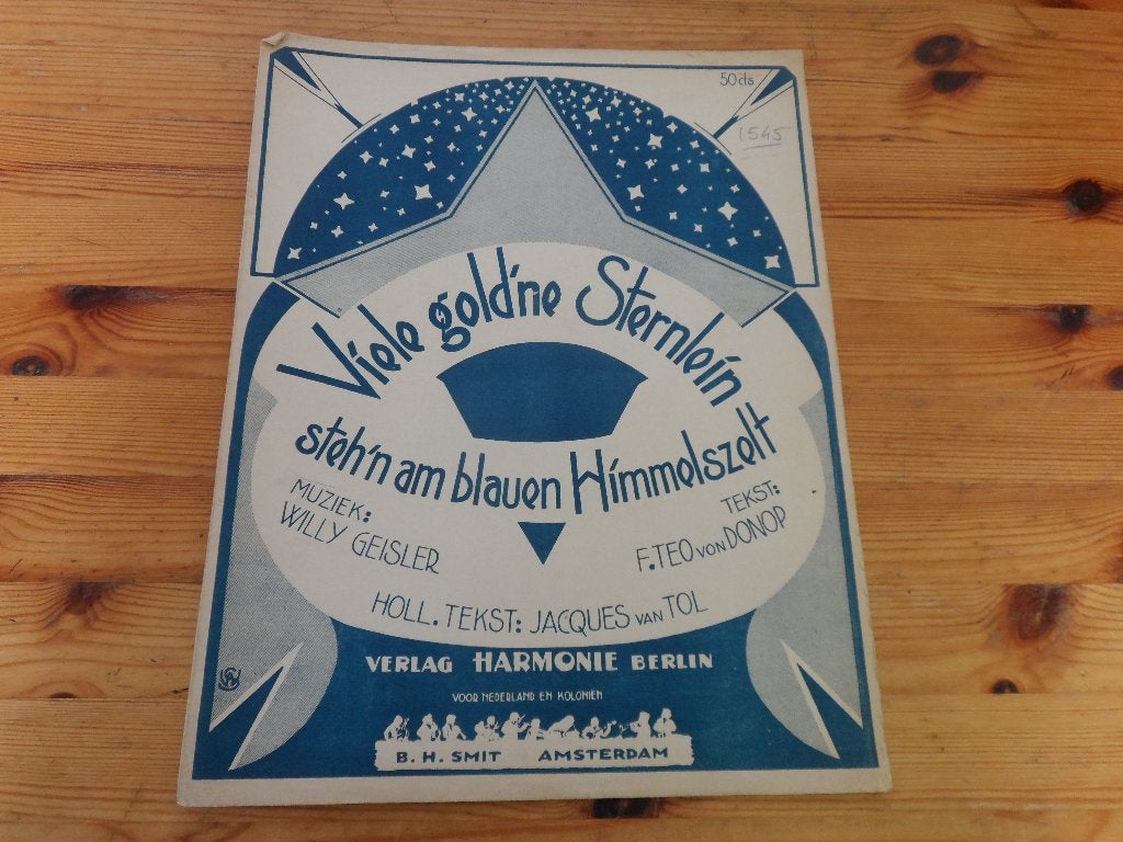 Viele gold'ne sternlein - geisler / donop, Zang, Gebruikt, Ophalen of Verzenden, Artiest of Componist