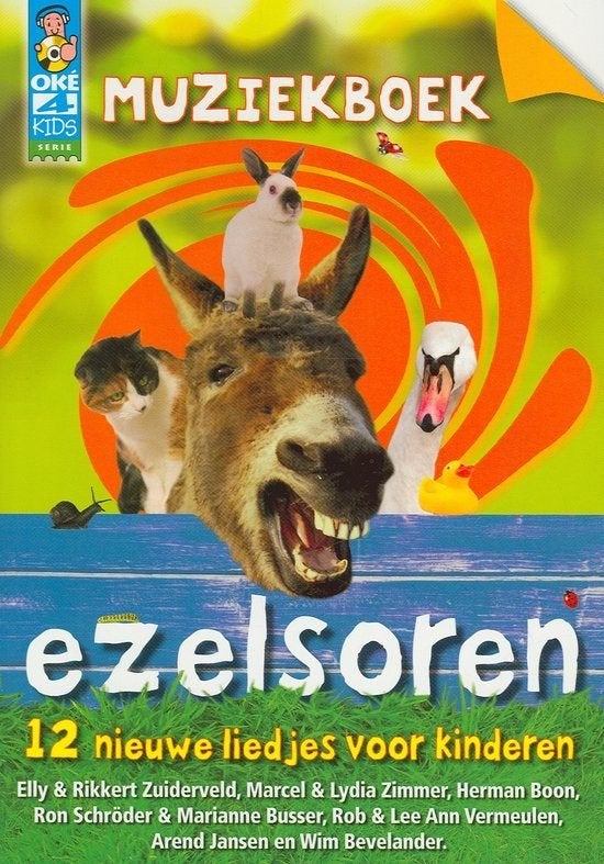 Ezelsoren. Muziekboek (Oke4kids 10), Ophalen of Verzenden, Zo goed als nieuw, Christendom | Protestants