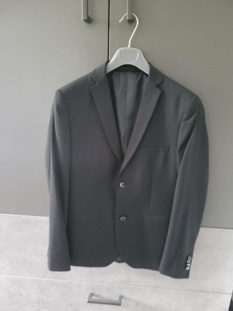 Colbert heren zwart maat 44 van We Fashion, Kleding | Heren, Kostuums en Colberts, Zwart, Ophalen of Verzenden, Zo goed als nieuw