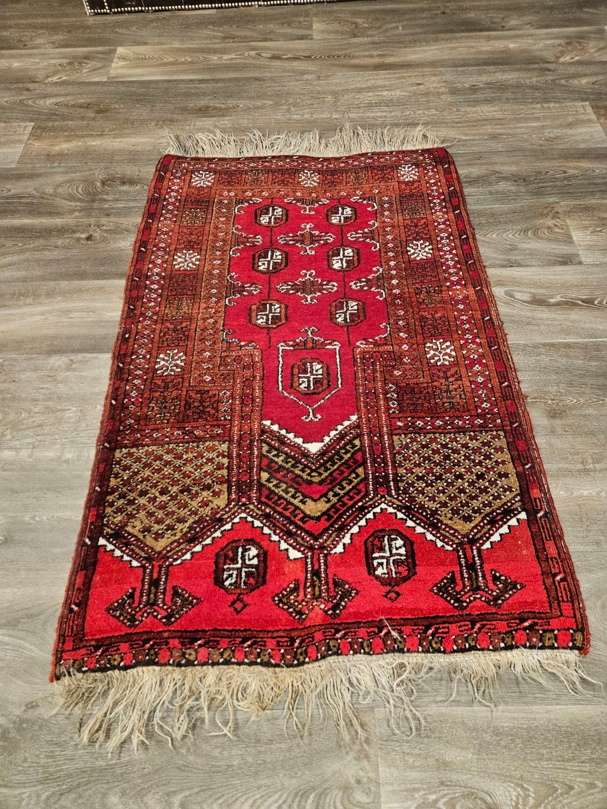 Afghaans Handgeknoopt Tapijt. Prachtige kleuren en patronen!, Afghaans, 100 tot 150 cm