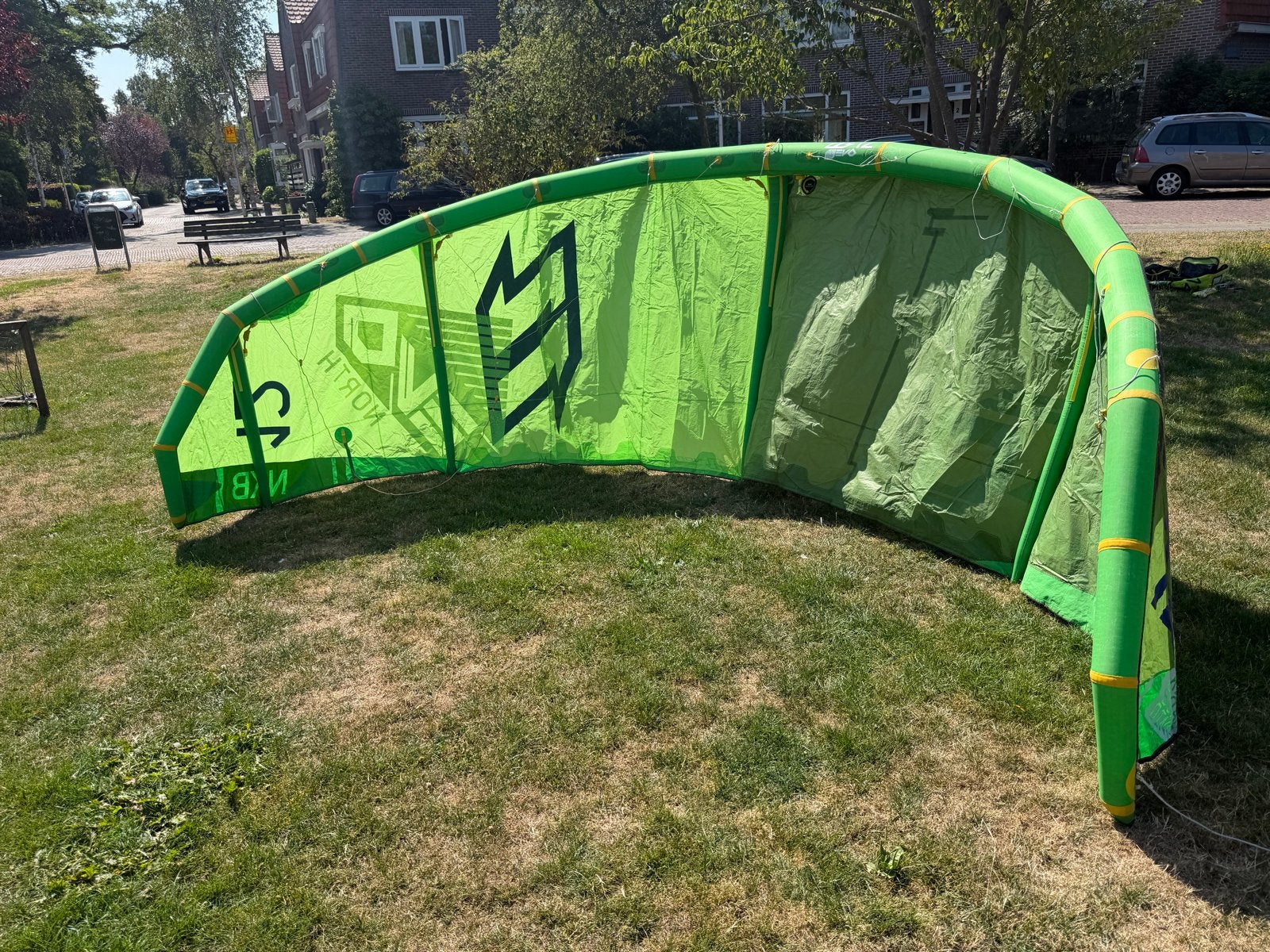 North Evo 12m 2014 - Gebruikt, niet lek, Watersport en Boten, Kitesurfen, Gebruikt, Geen board, Ophalen of Verzenden, Kite