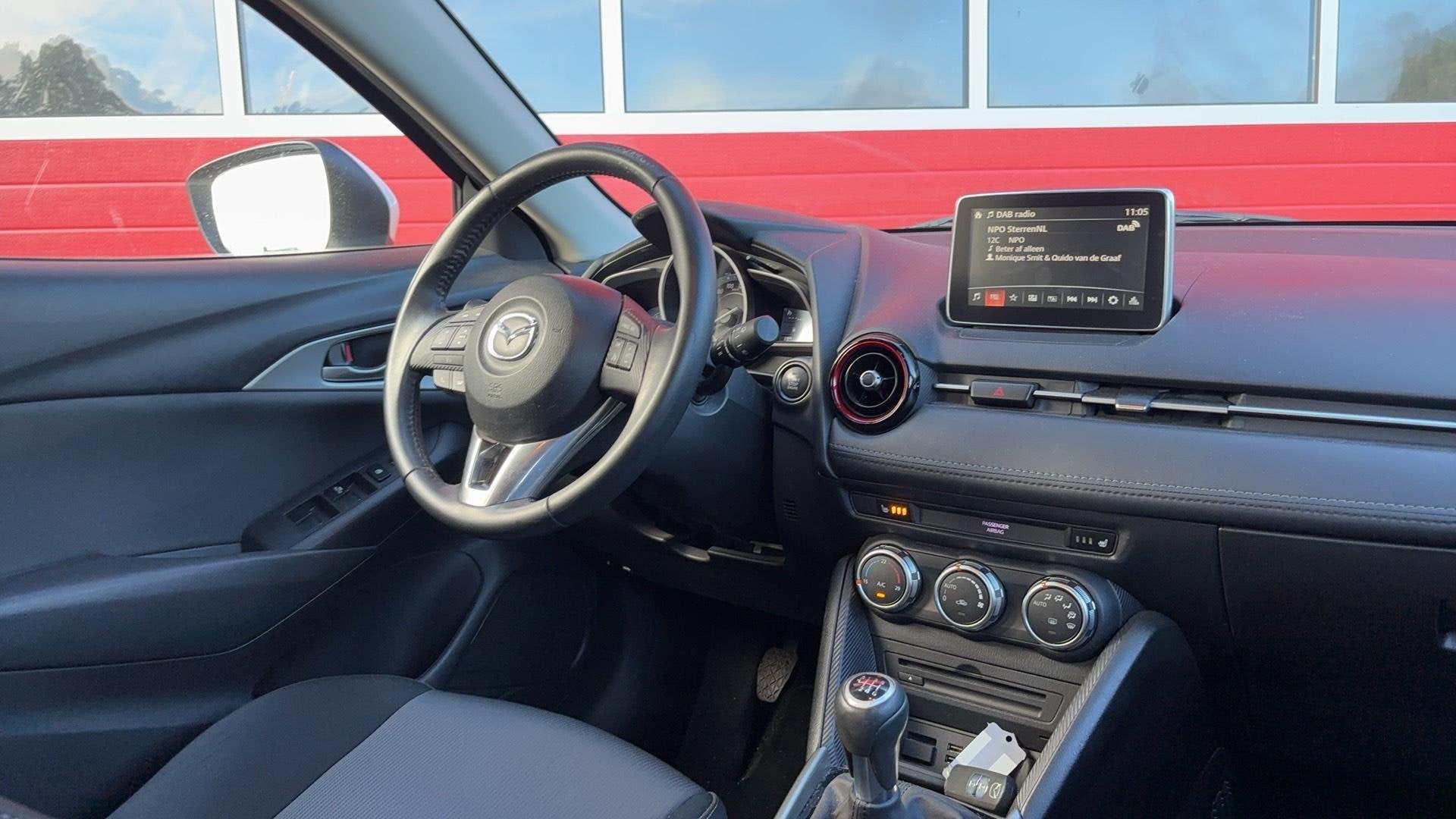 Mazda CX-3 2.0 SkyActiv-G 120 SkyLease+ TREKHAAK / STOELVERW, Auto's, Voorwielaandrijving, 1998 cc, Stof, Gebruikt