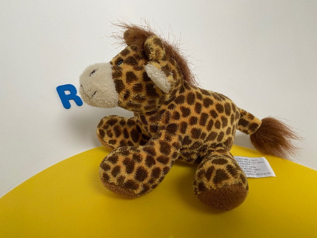 K3988 anna club plush giraf giraffe, Ophalen of Verzenden, Zo goed als nieuw, Overige typen