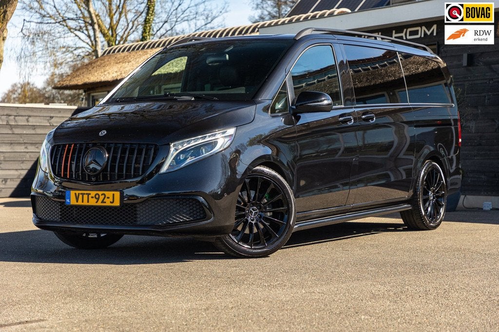 Mercedes-Benz V-klasse 300d Lang DC Edition I Marcopolo I Sc, Auto's, Automaat, Achterwielaandrijving, 4 cilinders, Zwart