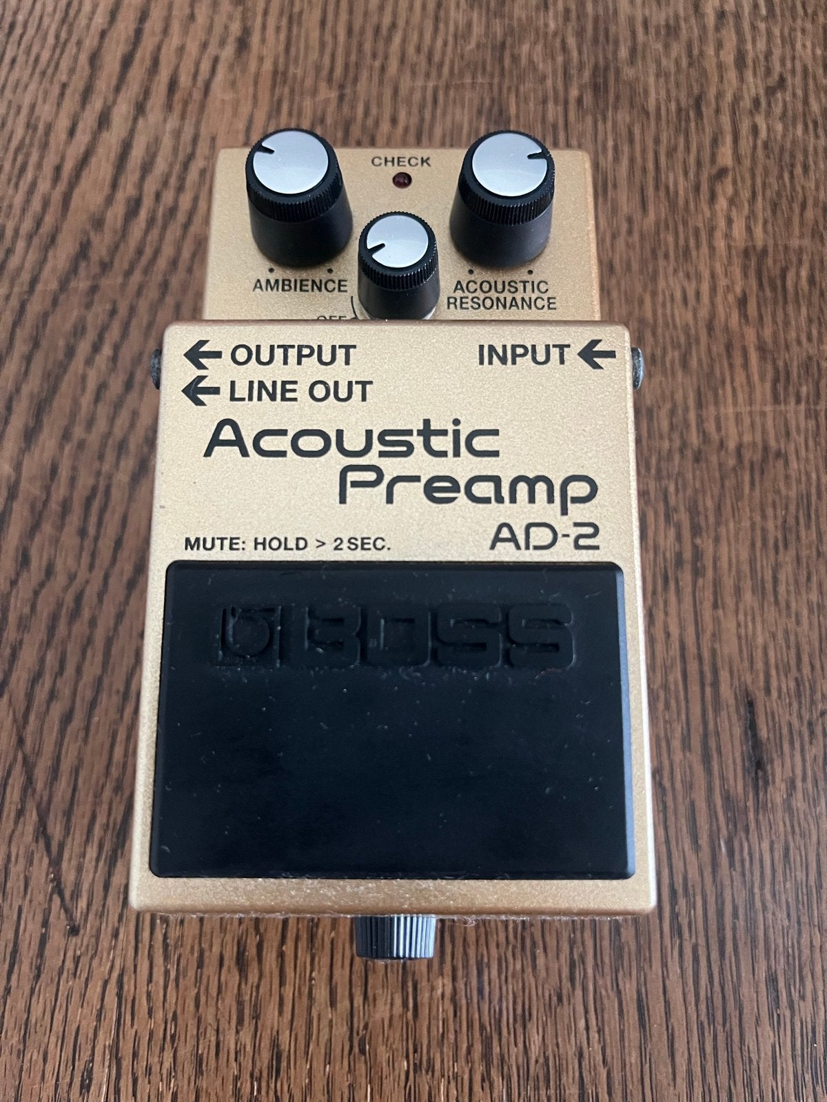 Boss AD-2 Acoustic Preamp - Zo goed als nieuw, Muziek en Instrumenten, Ophalen of Verzenden, Zo goed als nieuw, Overige typen