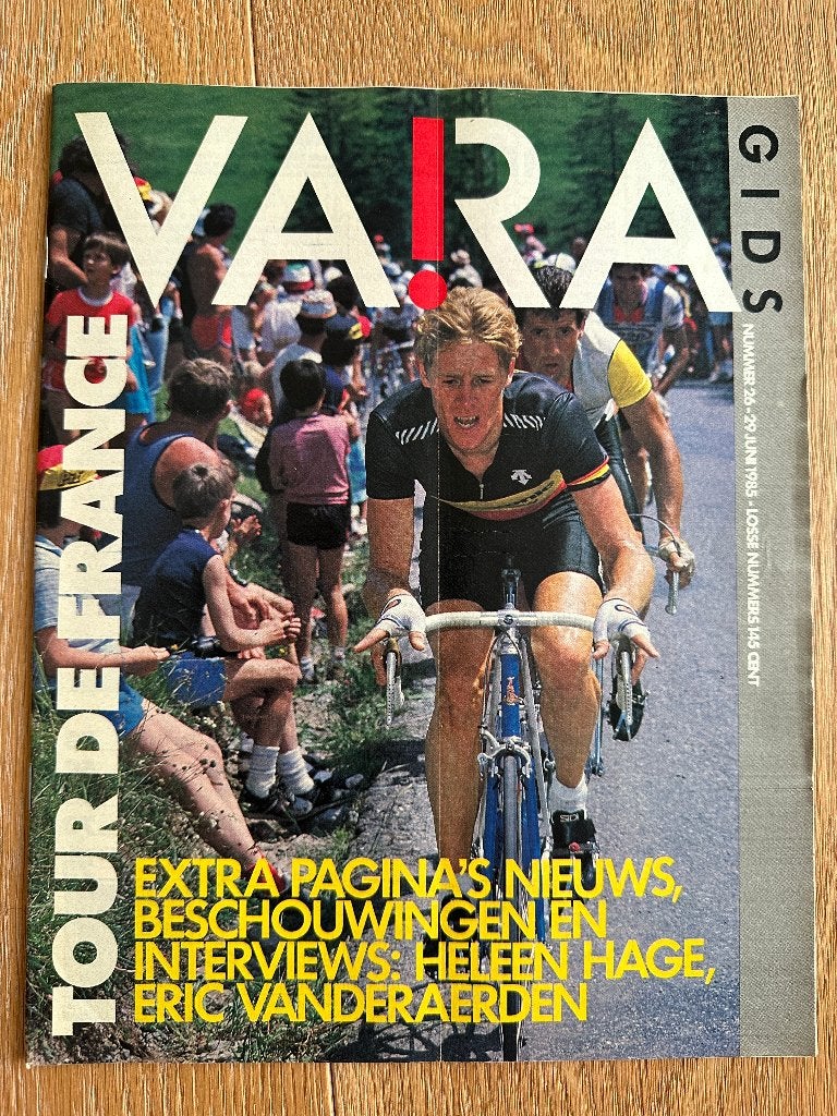 VARA Gids 29-6-1985, met Tour de France, Jim Morrison, Ophalen of Verzenden, Gelezen, Muziek, Film of Tv