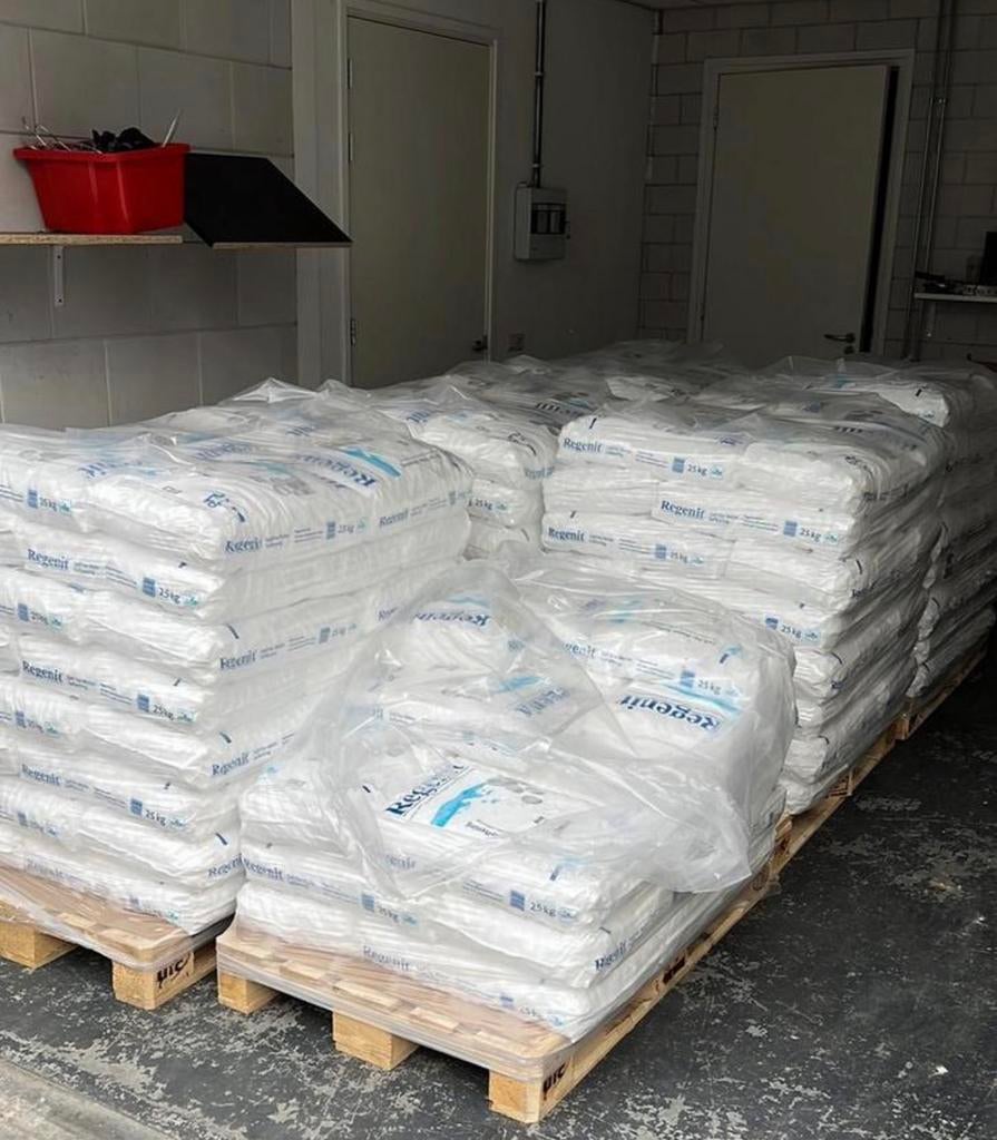 Onthardingszout Regenit, Ophalen, Nieuw, Waterontharder met zout