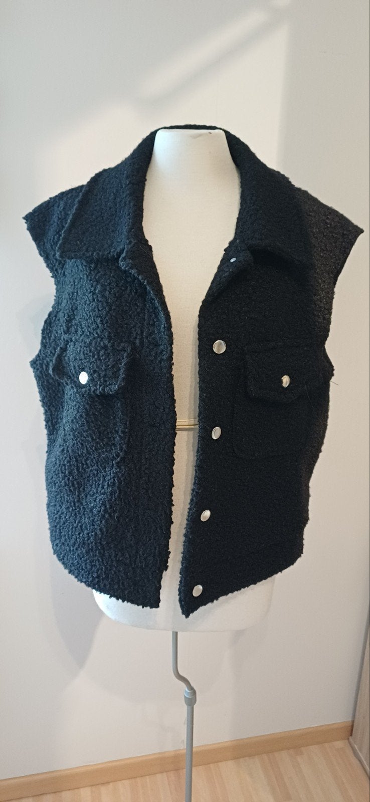 zwarte bodywarmer, maat XL, Ophalen of Verzenden, Zo goed als nieuw, Maat 46/48 (XL) of groter, Zwart
