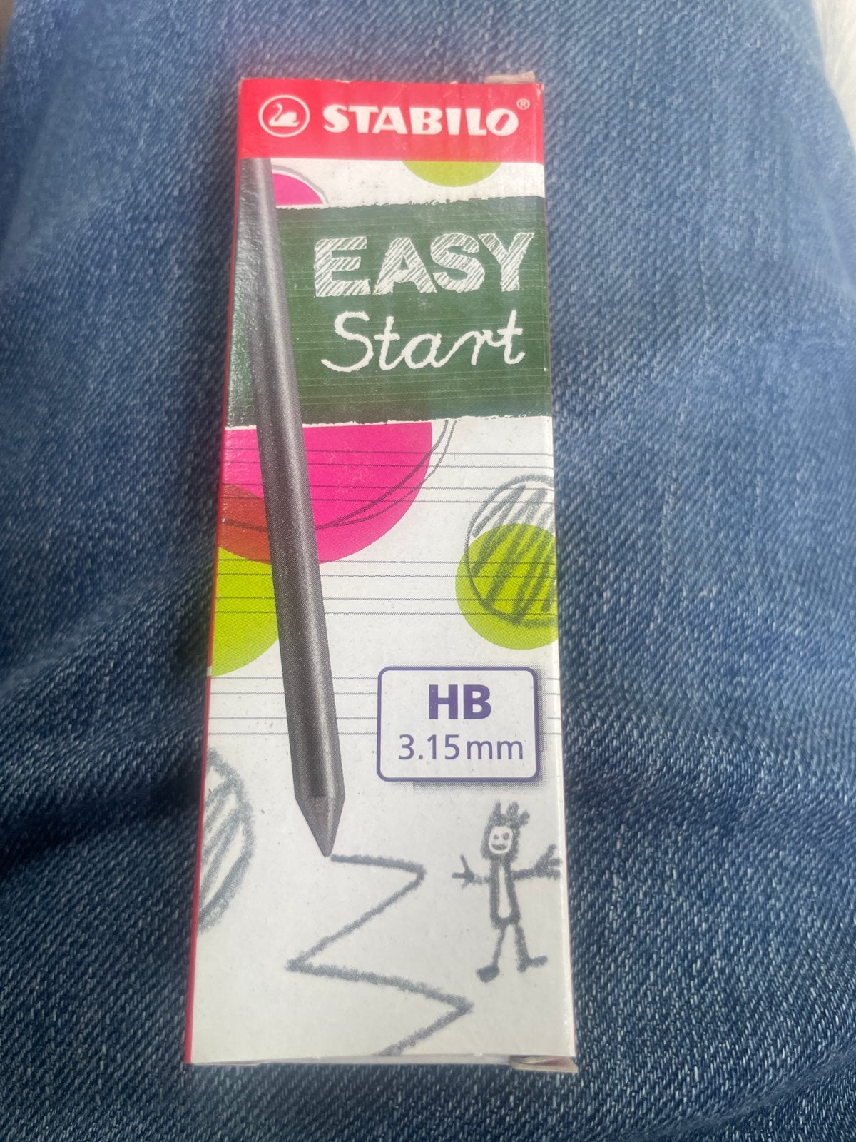 Stabilo Easyergo refill HB 3.15 mm  12 doosjes, Diversen, Schrijfwaren, Ophalen of Verzenden