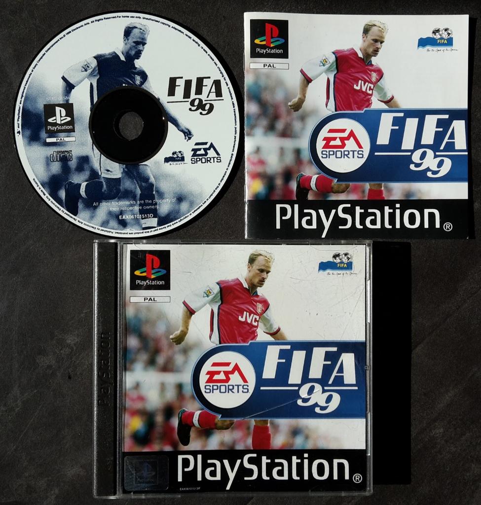 PS1 - FIFA 99 - PlayStation 1 PSX Voetbal 1999, Spelcomputers en Games, Games | Sony PlayStation 1, Ophalen of Verzenden, Zo goed als nieuw